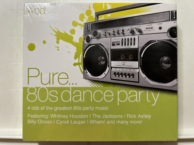 RARE 4CD No Longer Made 2011 Pure 80s Dance Party Rick Astley Toto Bros Sabrina