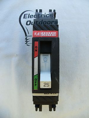 FEDERAL ELECTRIC 25 AMP 18kA MCCB SELECT HEF1P25