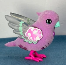 Polly Pearl Little Live Pets Bird Whistles Repeats Sounds Light Up Wings Purple
