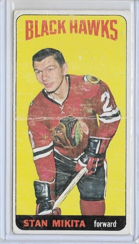 Stan Mikita Chicago Blackhawks 1964-65 Topps Tall Boys #31