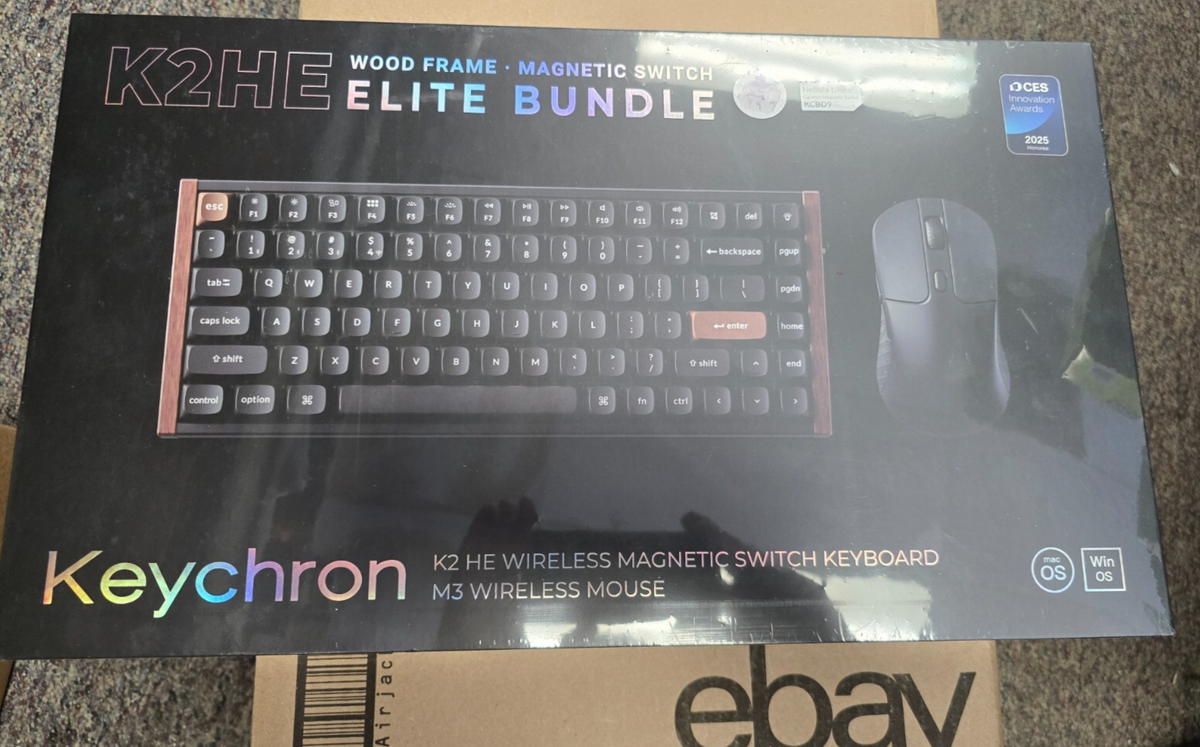 Keychron K2 HE ELITE BUNDLE Wireless Keyboard & Mouse SAME DAY