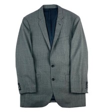 J Crew Ludlow Tollegno 1900 Gray Wool Mens Blazer Size 40R