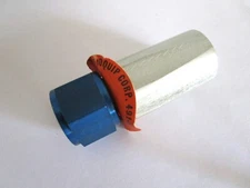 Aeroquip 491-12D Straight Adapter Tube to Hose Fitting Aluminum