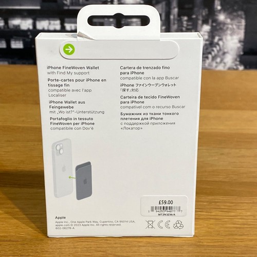 Apple Wallet MagSafe Find My FineWoven iPhone 16 15 14 13 12 Pro Max Original - 第 16/84 張圖片