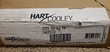 Hart & Cooley 043532 30" x 10" (wall opening) 673 White Return Air Filter Grille