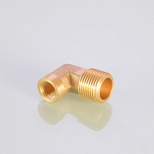 Brass Elbow 90 Degree Pipe Fitting 1/8" 1/4" 3/8" 1/2" Male x Female - Picture 4 of 26