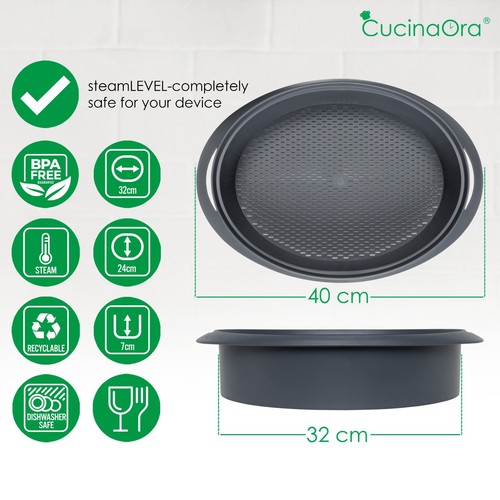 CucinaOra steamLEVEL - Accessori Bimby TM6 TM5 TM31 - Livello aggiuntivo - Foto 5 di 14