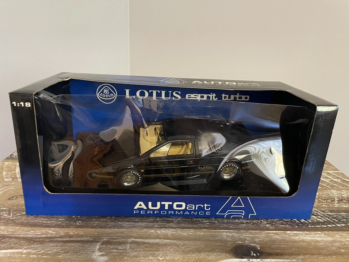 AUTOART Performance Lotus Esprit Turbo Black 1/18 Scale Diecast