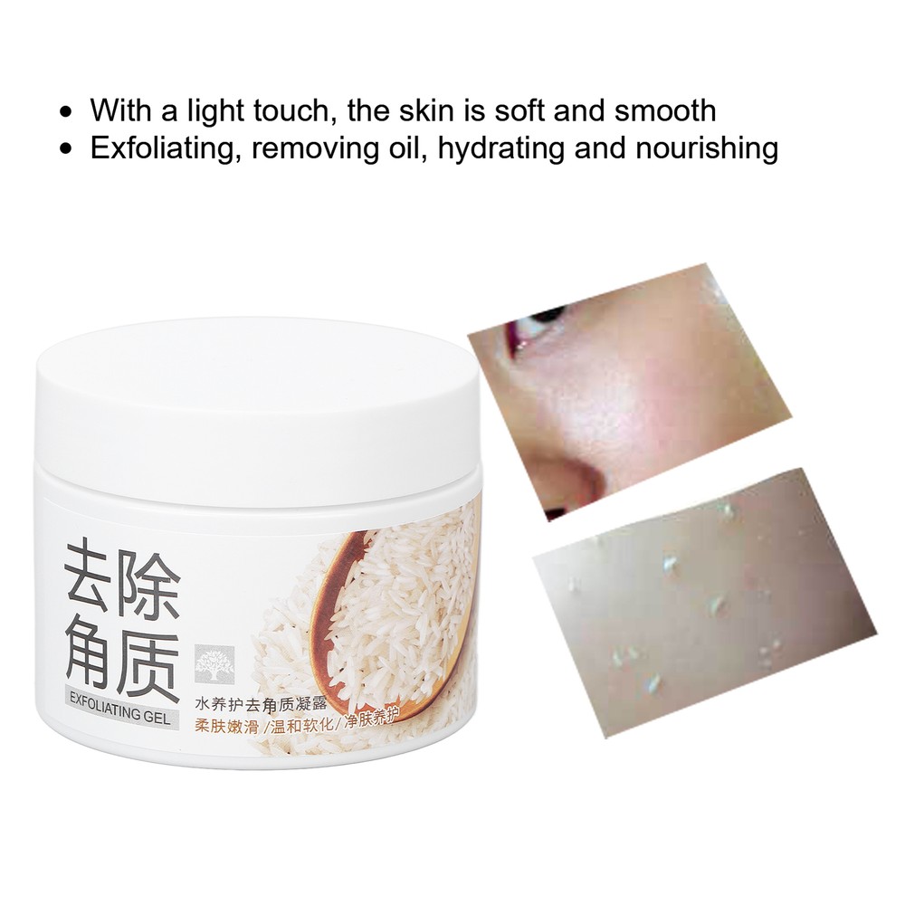 Exfoliating Gel Deep Cleansing Moisturizing Hydrating Skin Care Gentle