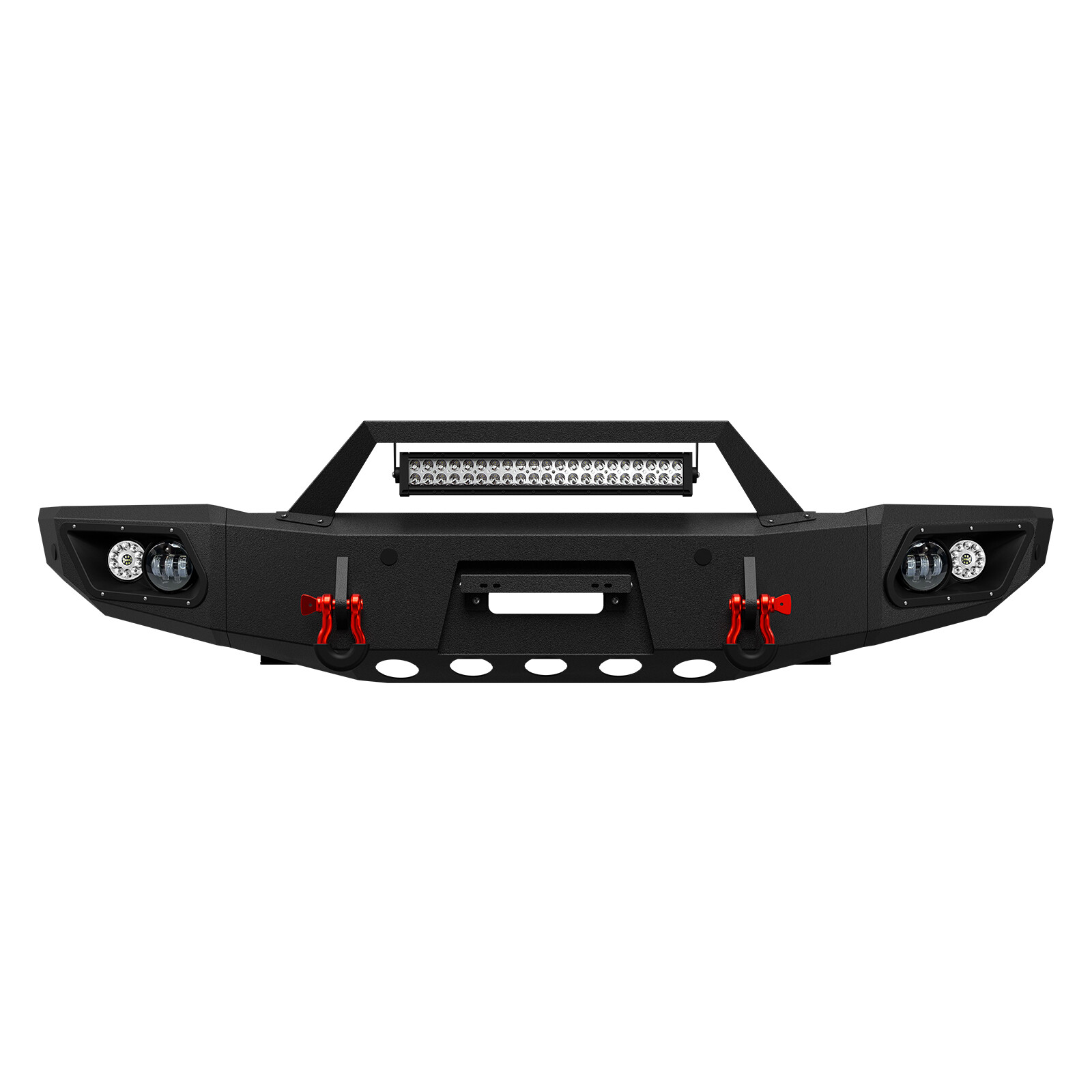 Front Bumper W/ Sensor Holes For 15-2019 Chevy Chevrolet Silverado 2500 3500 HD
