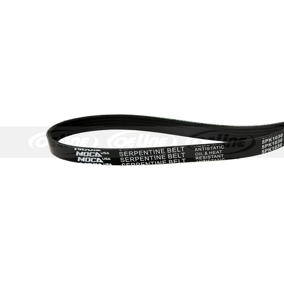 Cinturón serpentino para BMW X5 Buick Regal Chevrolet Ford Mazda Saab Toyota 5PK1030 Foto 4 de 4