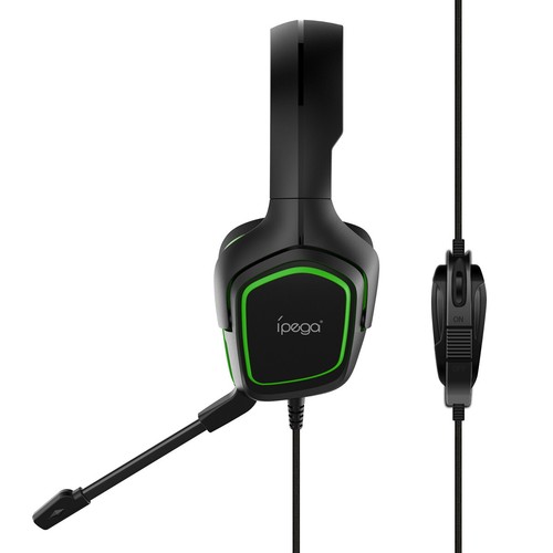 iPega Gaming Wired Stereo Headset Headphones with Mic For PC PS N-Switch Phone - Picture 9 of 10