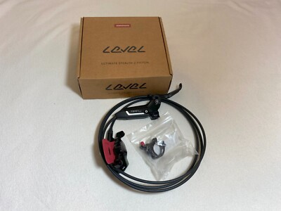 NEW SRAM Level Ultimate Stealth 2-Piston Disc Brake Rear With Clamp Carbon Lever
