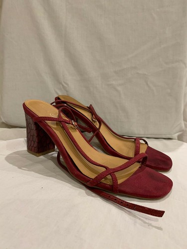 cotton on block heels