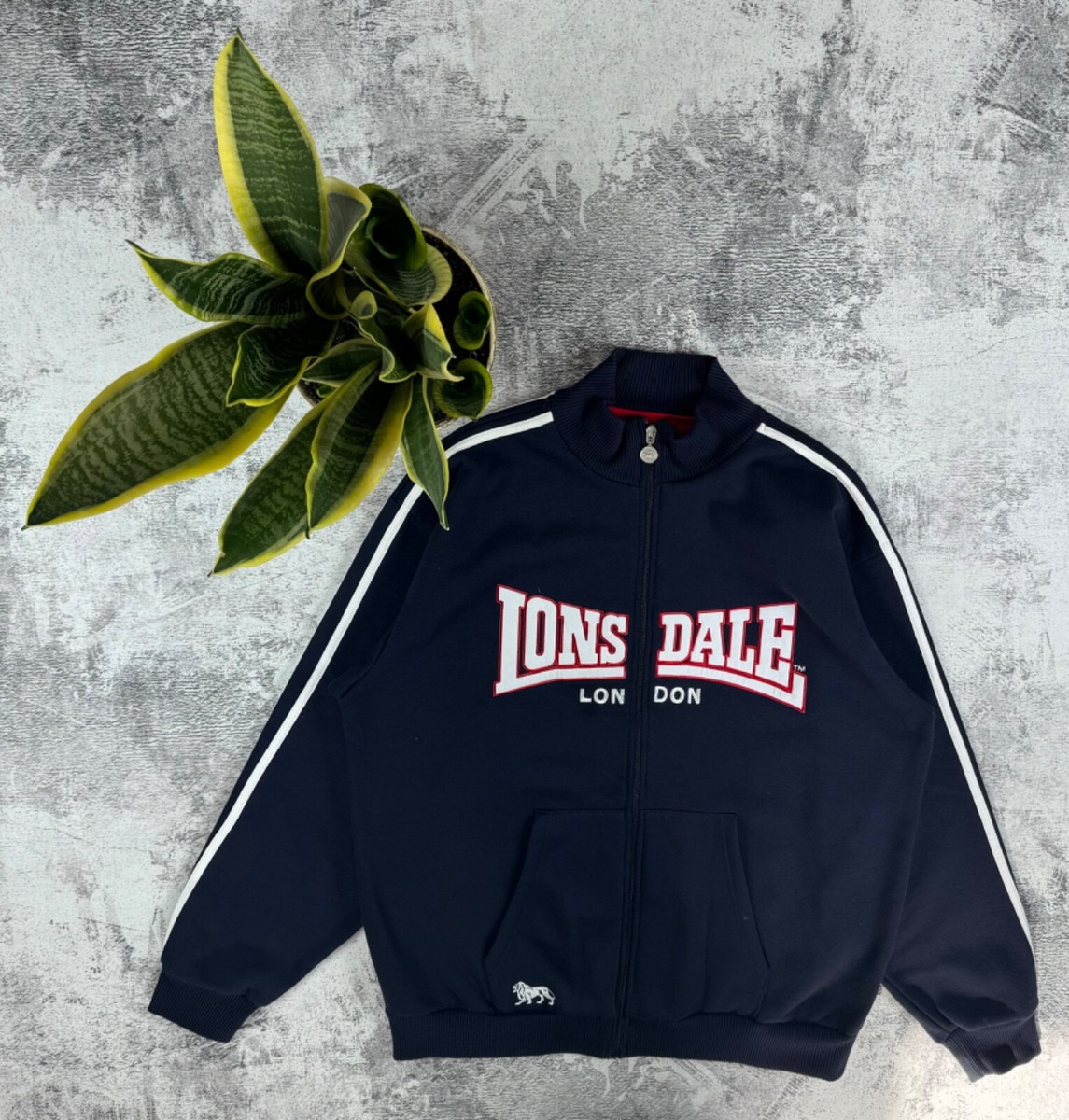 Sportswear 90S Vintage Lonsdale London Zip Activewear Sportswear 90S Vintage Lonsdale London Zip Activewear