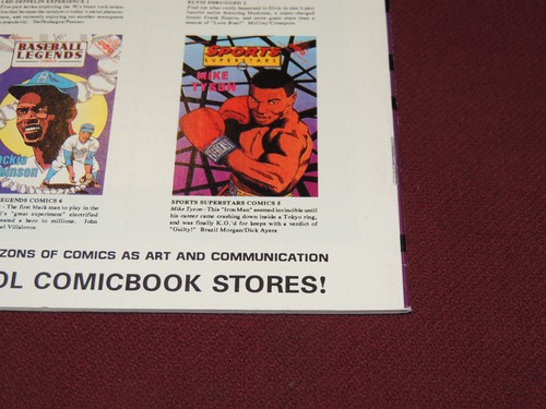 Sports Superstars Mike Tyson #5 Comic Book, Newsstand Edition, Excellent! - Picture 14 of 16
