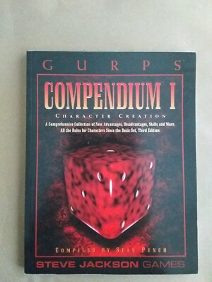 GURPS Kompendium 1 - Charaktererstellung - Steve Jackson Spiele