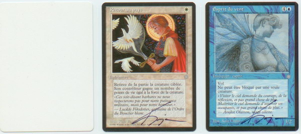 SIGNED MTG Kaja Artist Proof _10x FRENCH ICE AGE - Hydro