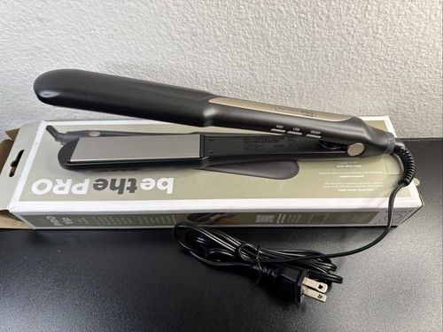 INFINITIPRO CONAIR Tourmaline Ceramic Flat Iron,1 1/4-" Iron Hair Straightener - Picture 3 of 7