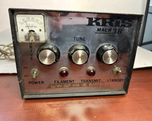 Kris Mach 3B Linear Amplifier 110V Black/Silver Compatible w/ Antenna