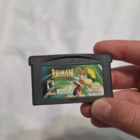 Nintendo Gba Console with Rayman Advance Game read description 