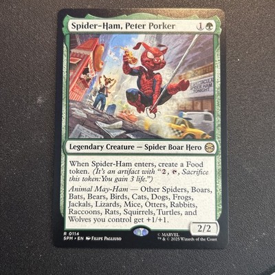 Spider-Ham, Peter Porker R0114 Nonholo MTG-Spiderman NM