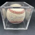 Joe DiMaggio Signed Baseball Rare #5 Inscription MLB Auto New York Yankees