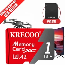 1TB Micro SD Cards Lot Pack UHS-1 A2 256GB TF Flash Memory Card For Camera Phone