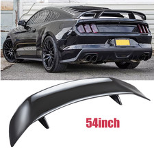 Gloss Black 54 Car Rear Trunk Spoiler Lip Wing Racing For Chevrolet Camaro Gt