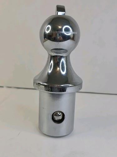 Curt 2-5/16in V-19 Gooseneck Hitch Ball Fits OEM Puck System 30,000 lbs Travel - Foto 15 di 19