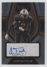 2022 Panini Select Draft Picks Rookie Signatures Alontae Taylor #RS-ATA Auto 5n0