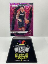 2024-25 Prizm #248 - Kel'el Ware - Fast Break Disco Pink - RC Rookie - ser 41/50