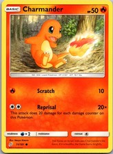 Charmander 11/181 Common Team Up Pokemon Near Mint