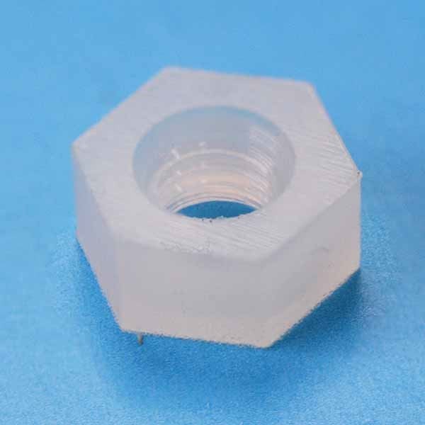 100 x M3 Nylon Hexagonal Nut