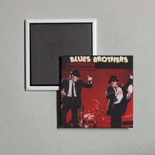 The Blues Brothers - Made in America Album Cover Locker Fridge Magnet