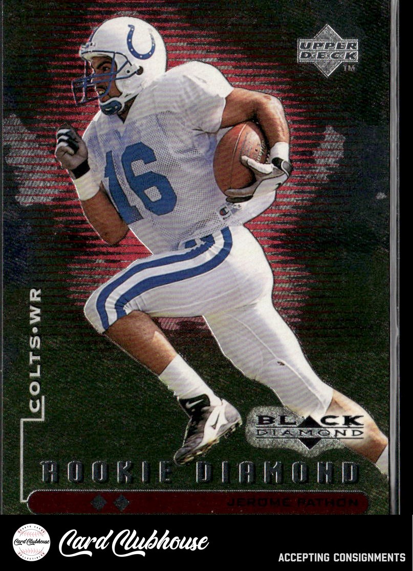 1998 Upper Deck Black Diamond Rookie Edition Double #106 Jerome Pathon /2500
