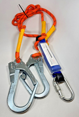 TT TRSMIMA LPT-H-I Dual Line Fall Protection Kit Full Body Roofing New