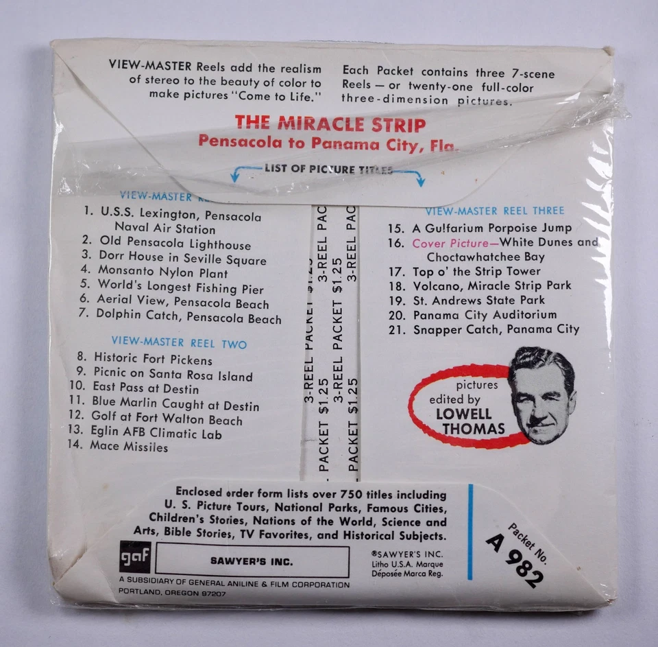 View-Master The Miracle Strip Florida - 3 reel packet A 982 - Image 2 of 4