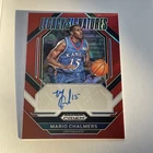 Mario Chalmers 2023 Panini Prizm Draft Legacy Signatures Auto Red /149 Kansas