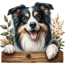 Border Collie Mouse Pad Mousepad Pets Aniamal Save A Pet Rescue Dog