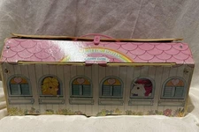 Vintage My Little Pony Stable Carry Case 6 Slots 1983 Ponies Carrying Hasboro