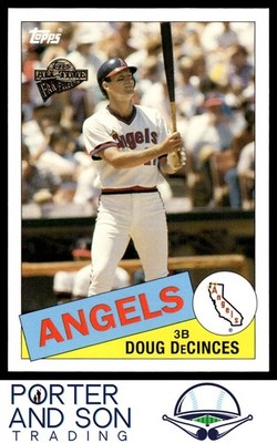 Doug DeCinces 2004 Topps All-Time Fan Favorites #71 California Angels Baseball