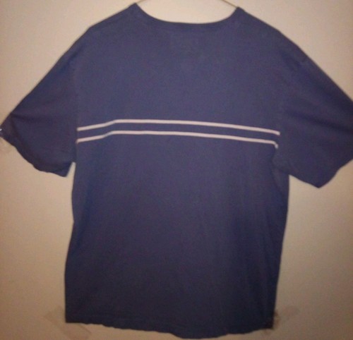 American Eagle Outfitters Mens Size Large T Shirt Baby Blue With Stripes- #3 - Bild 6 von 7