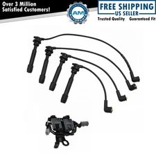 Ignition Coil & Spark Plug Wire Kit Set for Hyundai Kia New