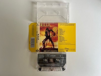 WASP The Last Command Cassette Glam Rock Metal Immaculate Free Post UK