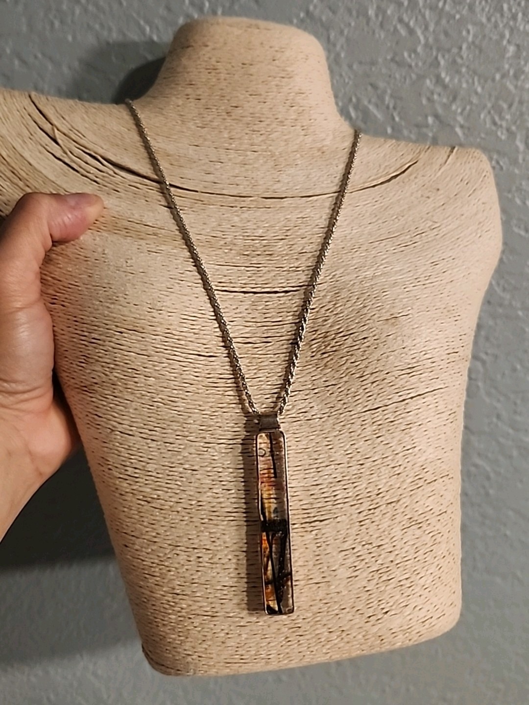 925 Sterling Silver Rope Rectangular Multi Color … - image 6