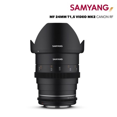 Samyang MF 24mm T1,5 VDSLR MK2 Canon RF %%% Promotion Sale by