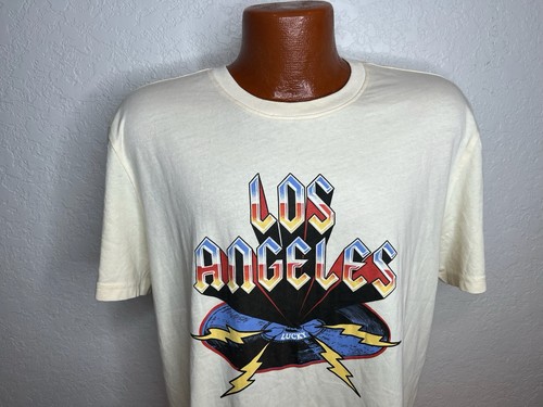 Camiseta para hombre Lucky Brand S/S cuello redondo grande L - Los Ángeles - Lucky Lightning - Imagen 2 de 5