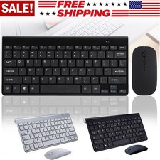 2.4G Mini Wireless Keyboard And Mouse Set Waterproof For Mac Apple PC Computer