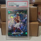 Panini 2024 Prizm Fireworks Jayden Daniels #24 Green Ice Rookie PSA 9 Commanders